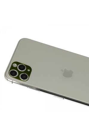 Uray store Apple iPhone 11 Pro Max Rainbow Kamera Lens Koruma Cam - Yeşil