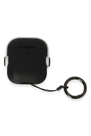 Uray store Apple Airpods 2 (2.nesil) Cool Kılıf - Siyah-Beyaz