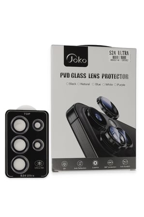 Joko Samsung Galaxy S24 Ultra PVD Metal Kamera Lens - Derin Mor