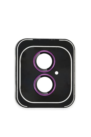 Joko Apple iPhone 16 PVD Metal Kamera Lens - Pembe