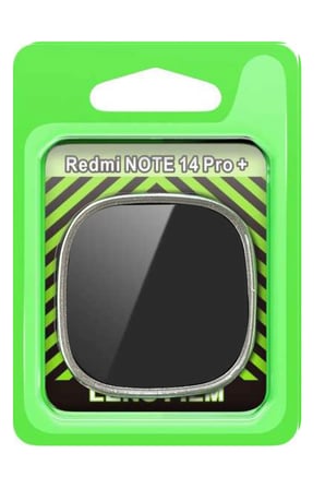Uray store Xiaomi Redmi Note 14 Pro Plus Raze Metal Kamera Lens - Gümüş