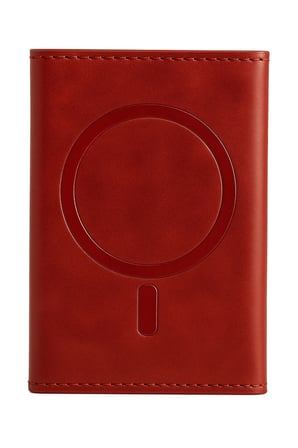 Joko Tema Magsafe Deri Kartlık - Kırmızı