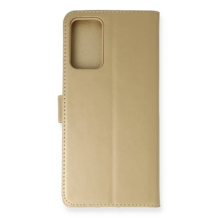 Samsung Galaxy Note 20 Kılıf Trend S Plus Kapaklı Kılıf - Gold