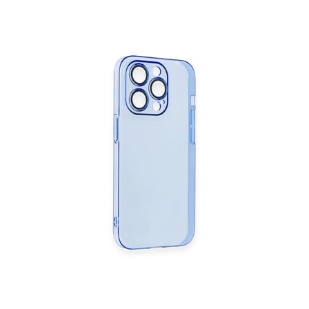 Apple İphone 14 Pro Max Kılıf Armada Lensli Kapak - Sierra Blue