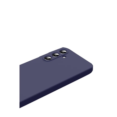 Samsung Galaxy S25 Fe Nano İçi Kadife Silikon - Lacivert