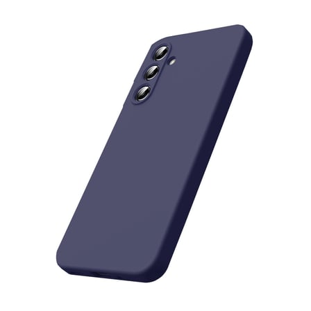 Samsung Galaxy S25 Fe Nano İçi Kadife Silikon - Lacivert
