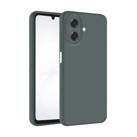 Samsung Galaxy A07 4g Nano İçi Kadife Silikon - Gri