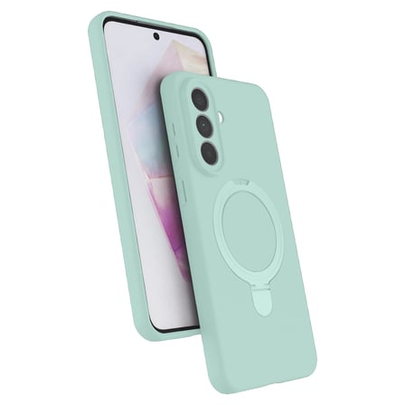 Samsung Galaxy A57 5g Regal Magsafe Standlı Kapak - Su Yeşili