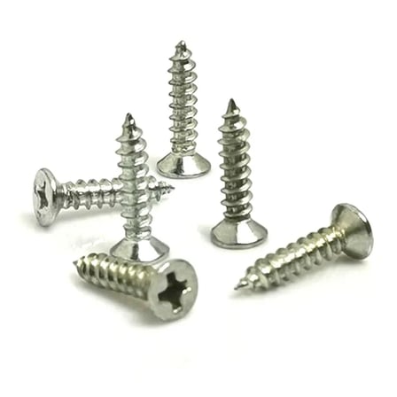 Klips, Menteşe, Ayak, Ağaç, Sunta Vidası 3x13 Mm - Nikel 100 Adet