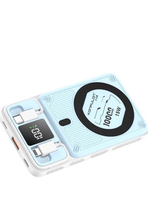 Konfulon M25W 10.000 mAh 20W PD Magsafe Powerbank - Mavi