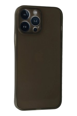 Uray store Apple iPhone 13 Pro Max Kılıf PP Ultra İnce Kapak - Gri