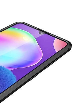 Uray store Samsung Galaxy A31 Kılıf Auto Focus Kapak - Kırmızı
