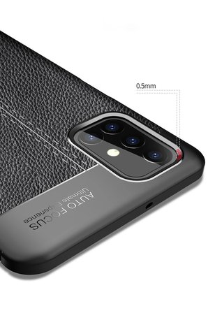 Uray store Samsung Galaxy M31S Kılıf Auto Focus Kapak - Siyah