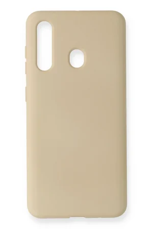 Uray store Samsung Galaxy M40 Kılıf Nano içi Kadife Silikon - Kemik