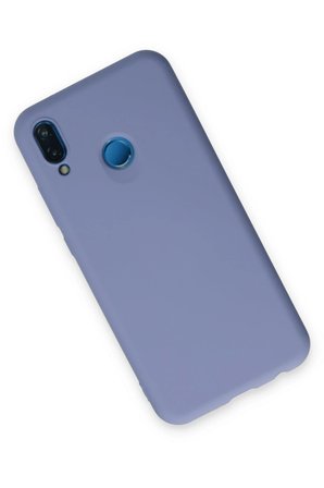 Uray store Huawei P20 Lite Kılıf Nano içi Kadife Silikon - Lila