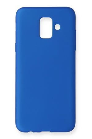 Uray store Samsung Galaxy A6 2018 Kılıf First Silikon - Mavi