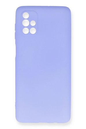 Uray store Samsung Galaxy M51 Kılıf First Silikon - Lila