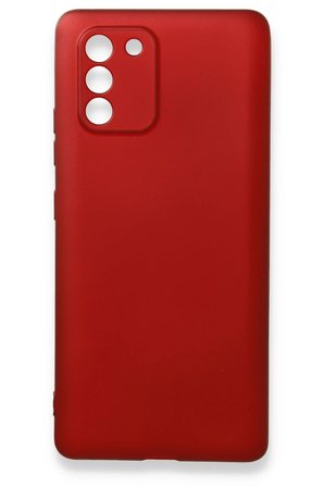 Uray store Samsung Galaxy A91 / S10 Lite Kılıf First Silikon - Bordo