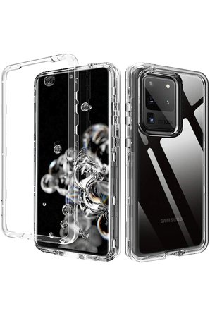 Uray store Samsung Galaxy S20 Plus Kılıf Lüx Şeffaf Silikon