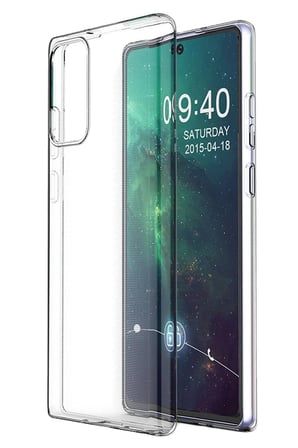Uray store Samsung Galaxy Note 20 Kılıf Lüx Şeffaf Silikon