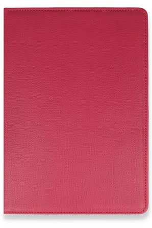 Uray store Samsung Galaxy T560 Tab E 9.7 Kılıf 360 Tablet Deri Kılıf - Pembe