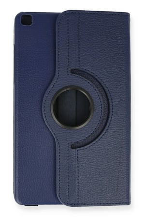 Uray store Samsung Galaxy T290 Tab A 8 Kılıf 360 Tablet Deri Kılıf - Lacivert
