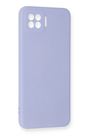 Uray store Oppo A73 Kılıf Nano içi Kadife Silikon - Lila