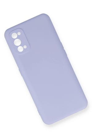 Uray store Realme 7 Pro Kılıf Nano içi Kadife Silikon - Lila