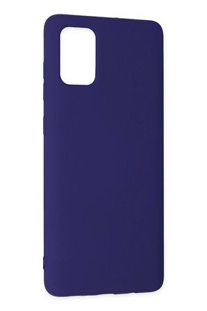 Uray store Samsung Galaxy A71 Kılıf Nano içi Kadife Silikon - Mor