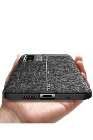 Uray store Xiaomi Redmi 9T Kılıf Auto Focus Kapak - Lacivert