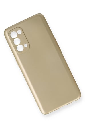 Uray store Oppo Reno 5 Kılıf First Silikon - Gold