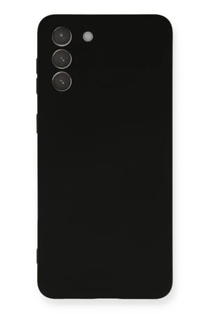 Uray store Samsung Galaxy S21 Plus Kılıf Nano içi Kadife Silikon - Siyah