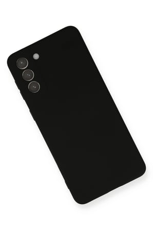 Uray store Samsung Galaxy S21 Plus Kılıf Nano içi Kadife Silikon - Siyah
