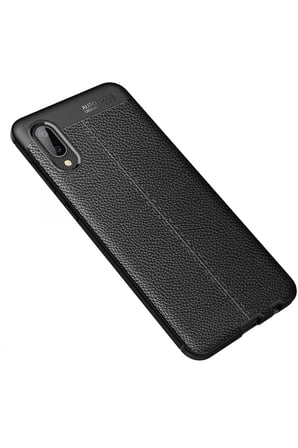 Uray store Samsung Galaxy A02 Kılıf Auto Focus Kapak - Siyah