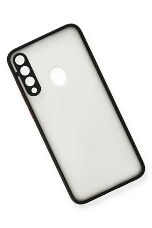 Uray store Huawei Y6P Kılıf Montreal Silikon Kapak - Siyah