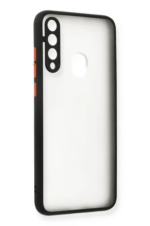 Uray store Huawei Y6P Kılıf Montreal Silikon Kapak - Siyah