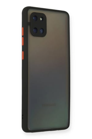 Uray store Samsung Galaxy A81 / Note 10 Lite Kılıf Montreal Silikon Kapak - Siyah