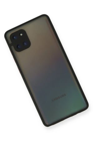 Uray store Samsung Galaxy A81 / Note 10 Lite Kılıf Montreal Silikon Kapak - Siyah