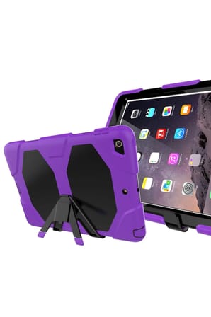 Uray store Apple iPad 5 Air 9.7 Kılıf Griffin Tablet Kapak - Mor