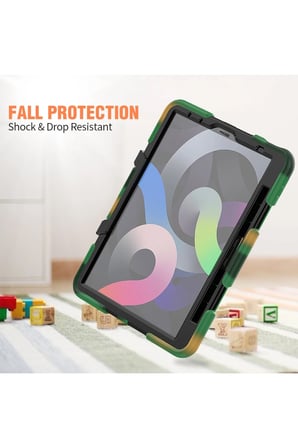 Uray store Apple iPad Pro 11 (2020) Kılıf Griffin Tablet Kapak - Kamuflaj