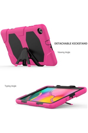 Uray store Samsung Galaxy T510 Tab A 10.1 Kılıf Griffin Tablet Kapak - Pembe