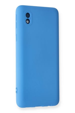Uray store Samsung Galaxy A01 Core Kılıf Nano içi Kadife Silikon - Mavi