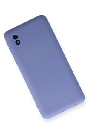 Uray store Samsung Galaxy A01 Core Kılıf Nano içi Kadife Silikon - Lila