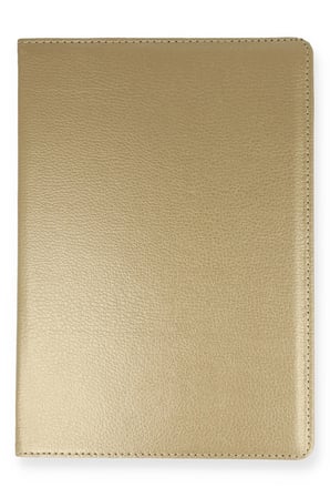 Uray store Samsung Galaxy T290 Tab A 8 Kılıf 360 Tablet Deri Kılıf - Gold