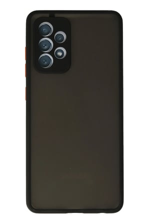 Uray store Samsung Galaxy A72 Kılıf Montreal Silikon Kapak - Siyah