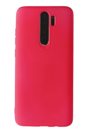 Uray store Xiaomi Redmi Note 8 Pro Kılıf First Silikon - Pembe