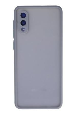 Uray store Samsung Galaxy A02 Kılıf Montreal Silikon Kapak - Gri
