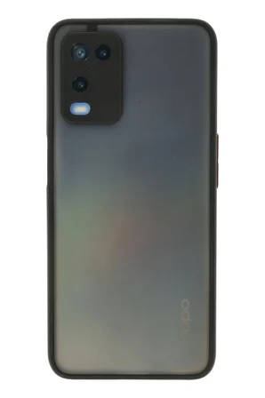 Uray store Oppo A54 4G Kılıf Montreal Silikon Kapak - Siyah