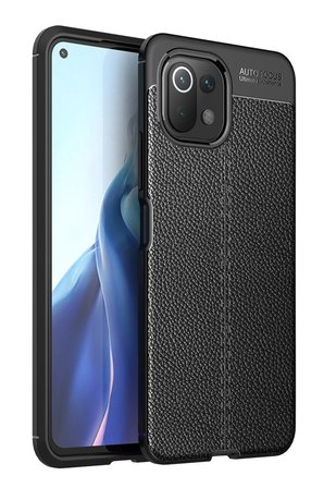 Uray store Xiaomi Mİ 11 Lite Kılıf Auto Focus Kapak - Siyah