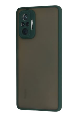 Uray store Xiaomi Redmi Note 10 Pro Kılıf Montreal Silikon Kapak - Yeşil